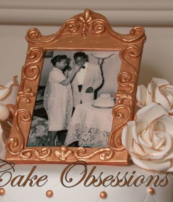 50Th Anniversary Roses And Frame