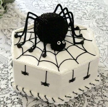 Spider Cake For Halloween