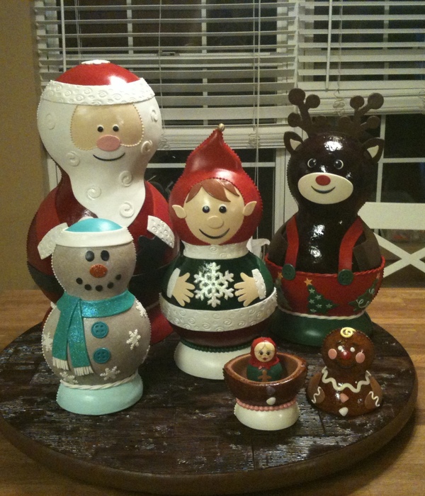 Gingerbread Matryoshka Dolls