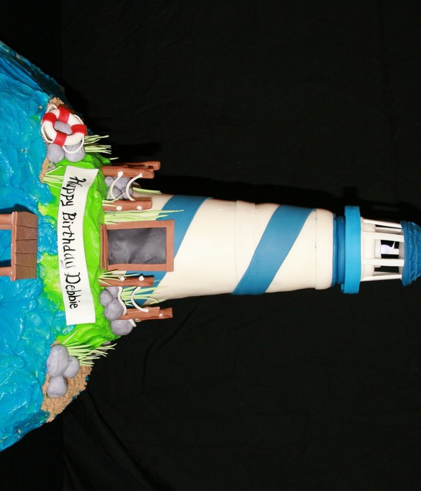Lighthouse Cake