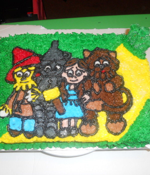 The Wizard Of Oz Cake