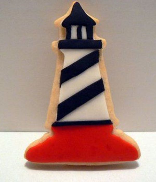 Red And Black Lighthouse