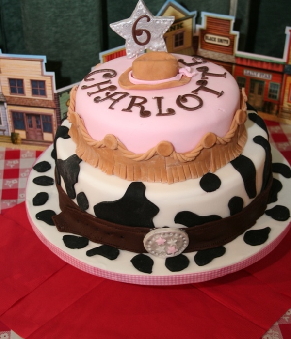 Wild West Cowgirl Cake