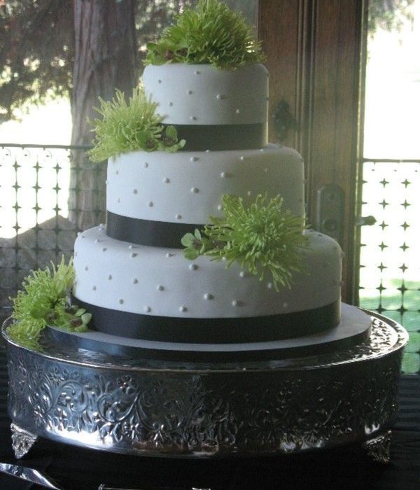 Green And Black Wedding