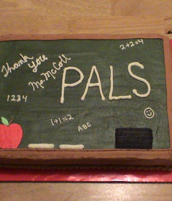 Chalkboard Cake