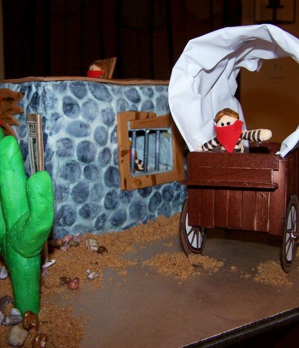 Wild West Side View (Wagon Side)