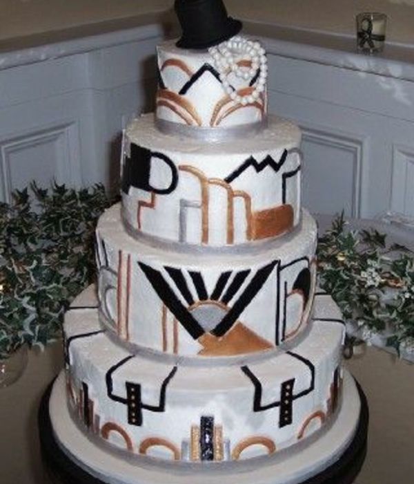 Art Deco Tophat & Pearls