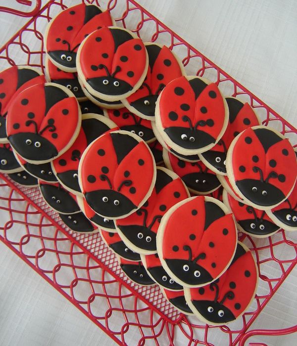 Ladybug Cookies