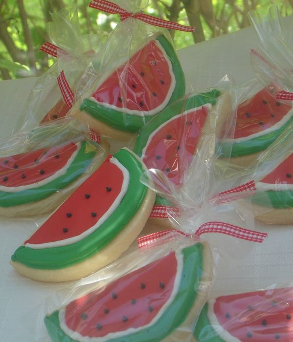 Watermelon Cookies