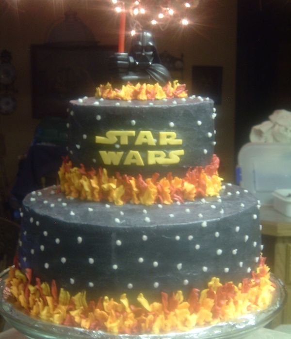 Caleb's Star Wars Cake