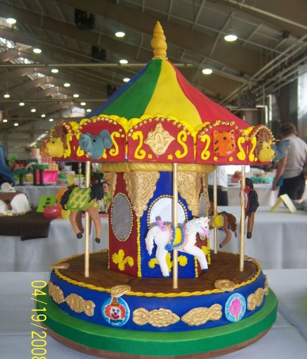 Carousel Cake