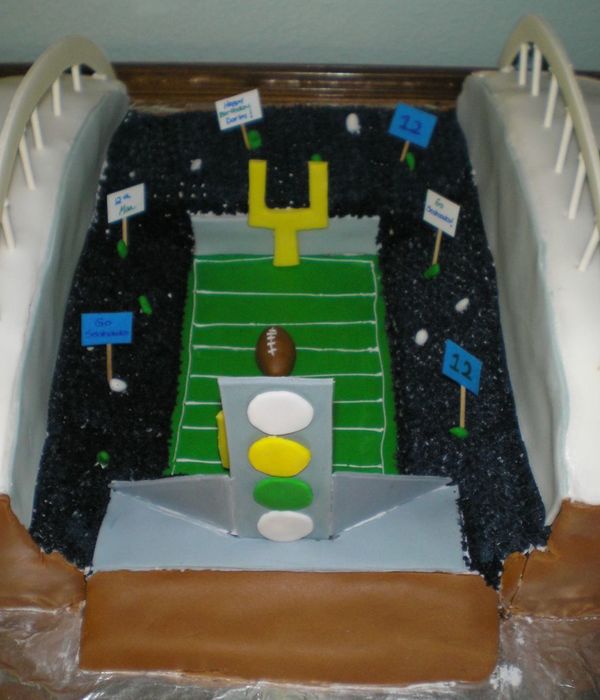 Qwest Field Cake