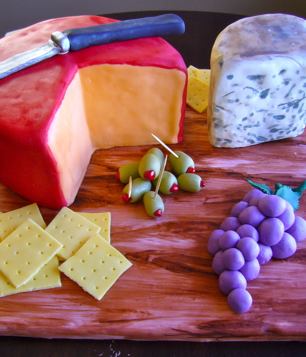 Cheese Board Cake