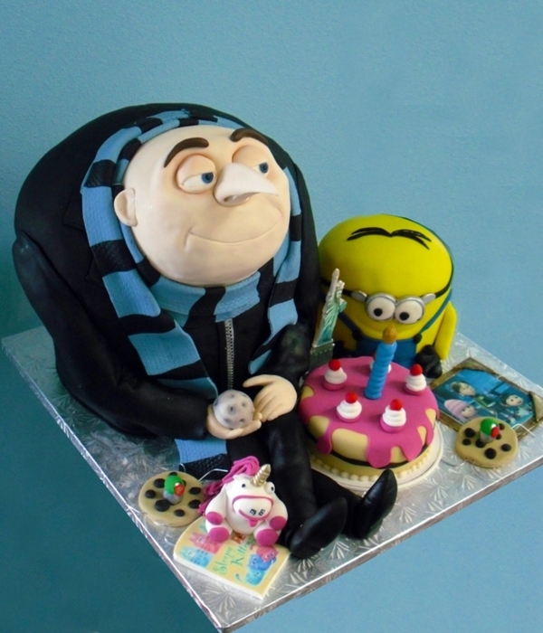 Despicable Me Birthday Cake