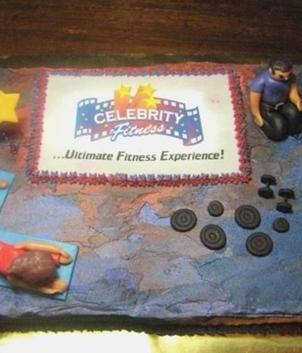 Gym Cake For Fitness Centre