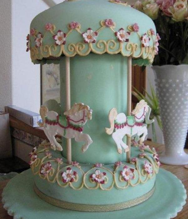 Carousel Cake