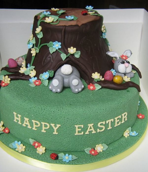 Easter Cake For School Fete