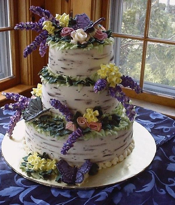 Birch And Butterflies