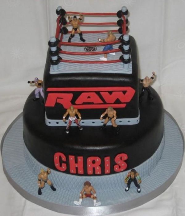 Wwe Raw Birthday Cake.....