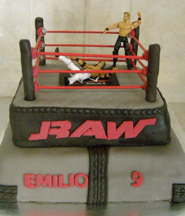 Wrestling Cake