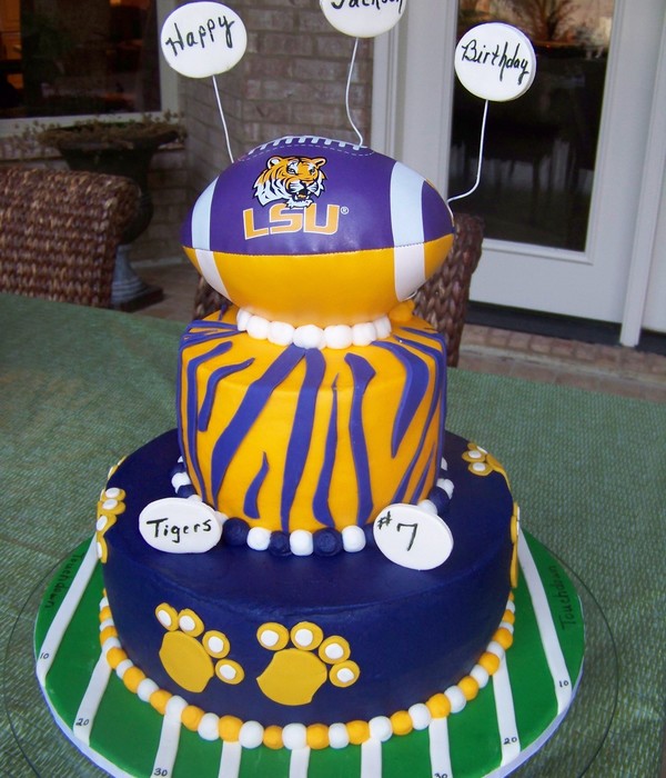 Lsu Birthday Cake