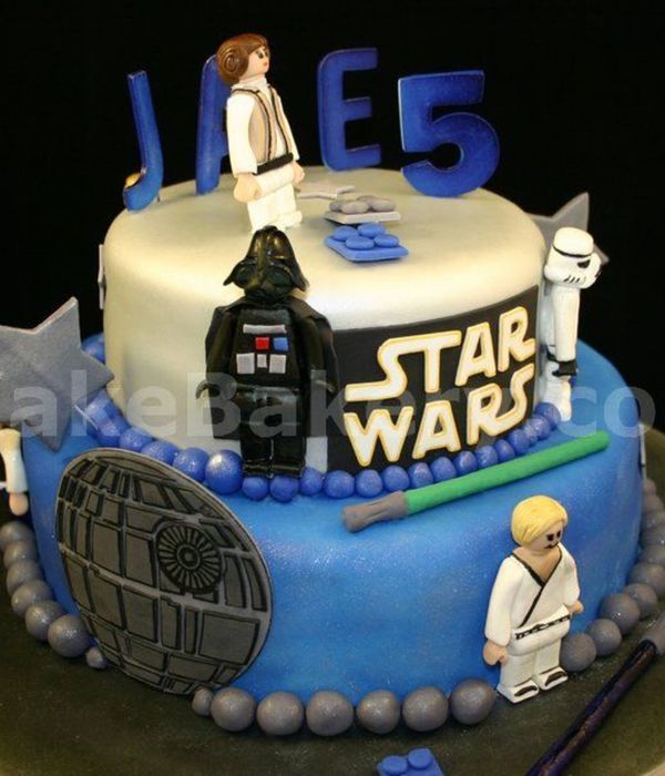 Star Wars Lego Cake