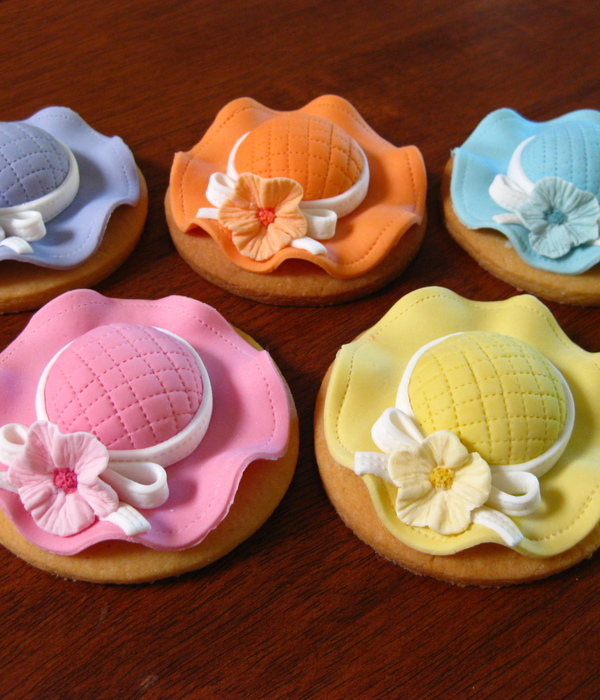 Little Hat Cookies- Mother's Day
