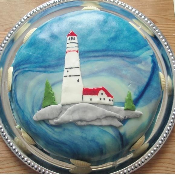 Lighthouse Cake