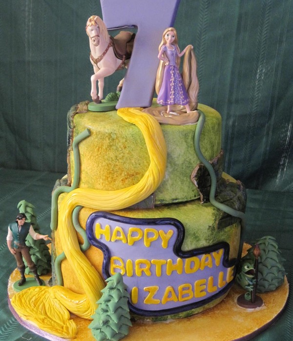 Tangled Cake