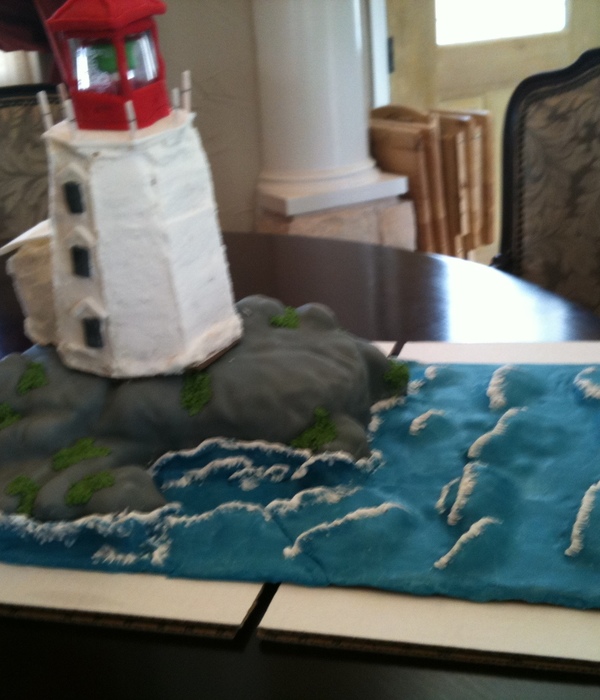 Lighthouse Cake