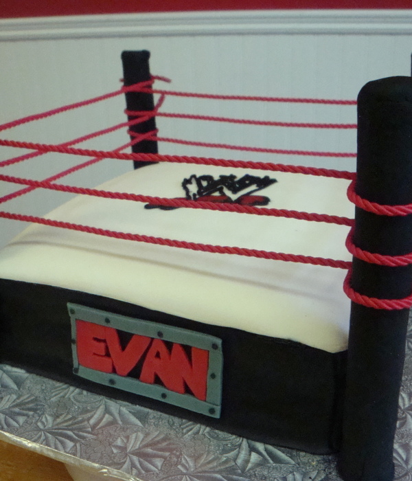 Wwe Birthday Cake