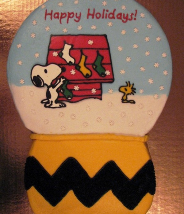 Charlie Brown Christmas Snow Globe