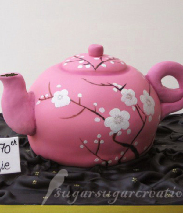 Teapot Birthday Cake