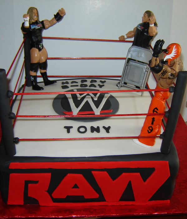 Wwe Wrestling Cake