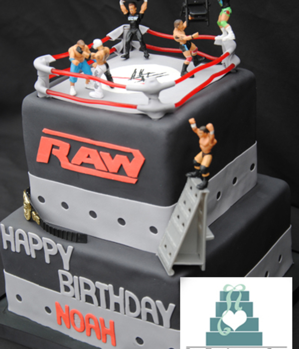 Wwe Raw Wrestling Cake Toronto