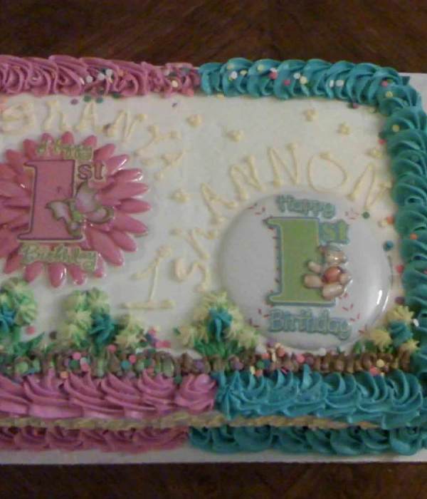 Cake For A Boy And A Girl Photos