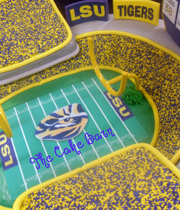 Lsu Tiger Stadium Cake