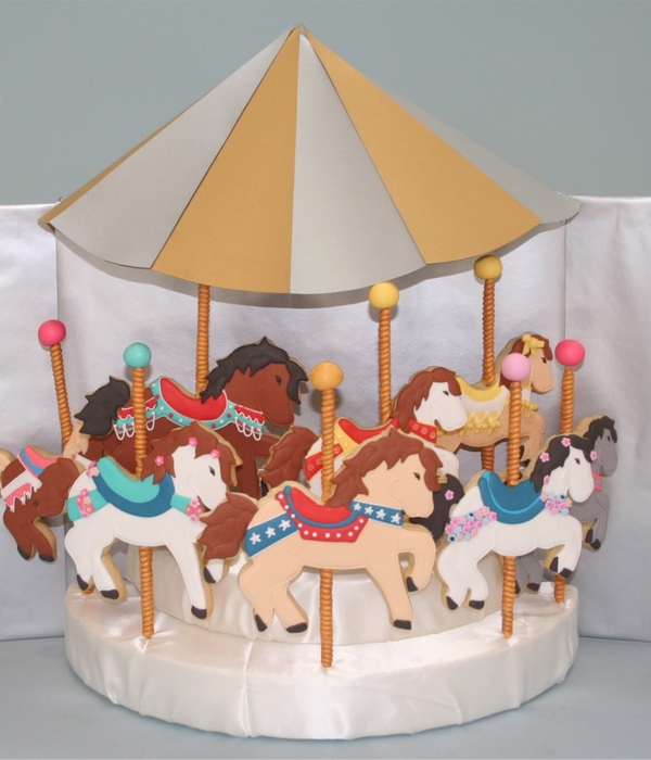 Carousel Horse Cookies