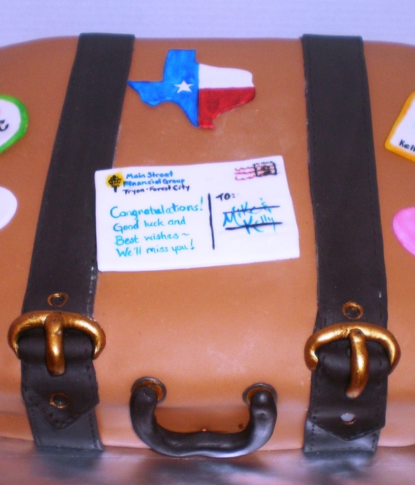 Going Away - Bon Voyage Suitcase