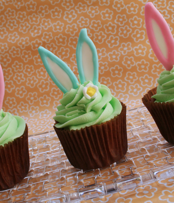 Easter Bunny Cupcakes