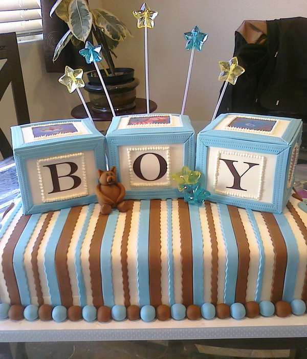 Baby Boy Blocks