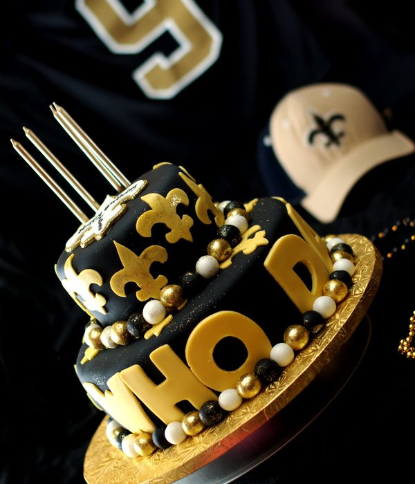 Saints "who Dat?!" Cake