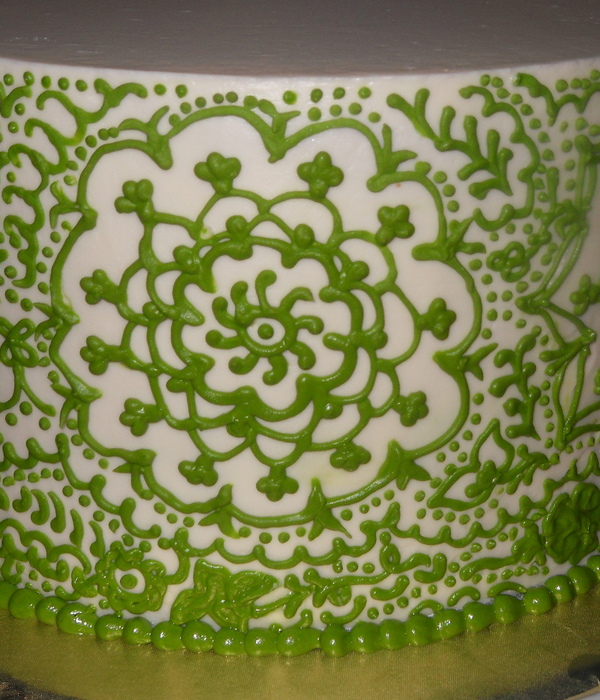 Piping Practice Cake