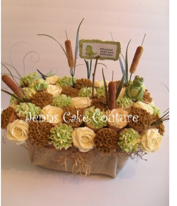 Bayou Themed Shower Bouquet