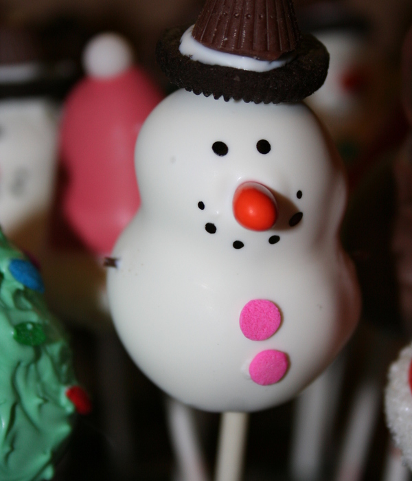 Christmas Themed Cake Pops
