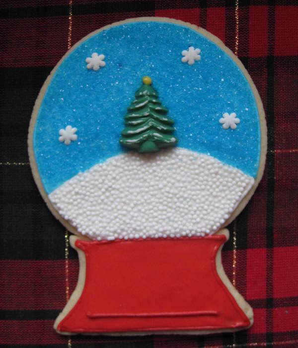 Snow Globe Cookies