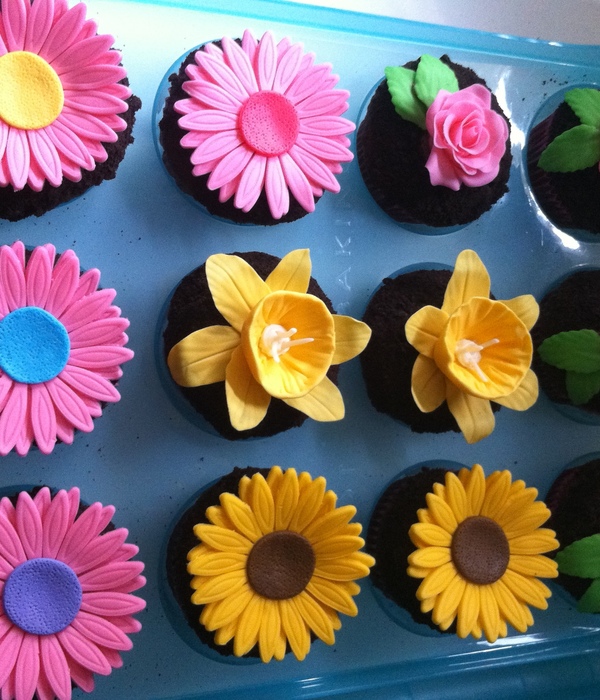 Flower Cupcakes