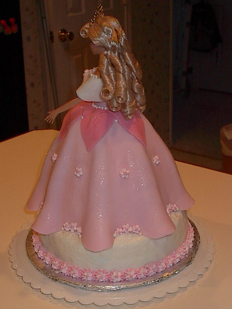 Sleeping Beauty Disney Princess Aurora 3D Doll Cake Stand Up