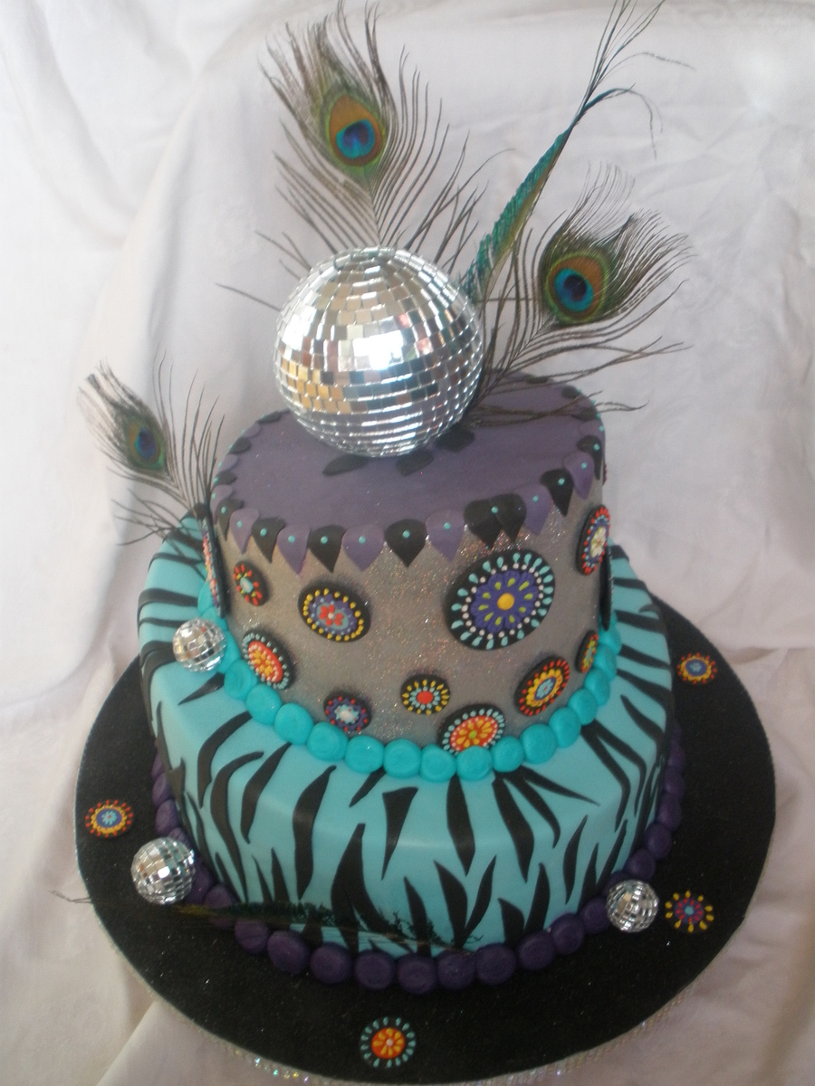 Disco Ball Cake