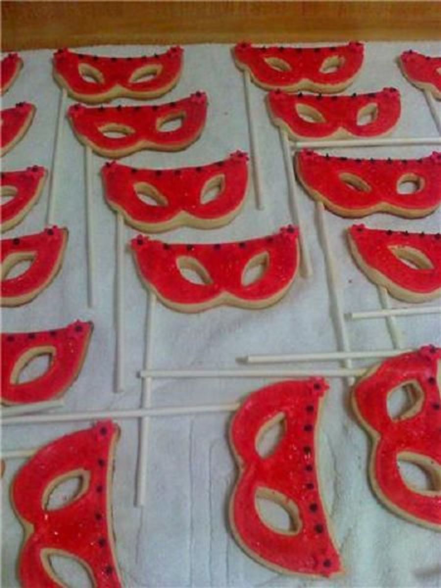 Masquerade Party Cookies